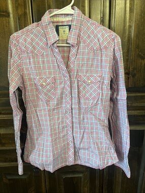 Juniors Panhandle pearl snap western shirt
